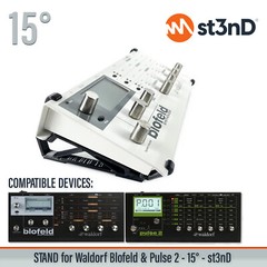 STAND for Waldorf Blofeld & Pulse 2 – 15° – st3nD 3D printed – 100% SATISFACTION