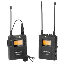 Saramonic UwMIC9 96-Channel Digital UHF Wireless Lavalier Microphone System