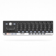 WorldE EasyControl.9 Portable Mini USB 9 Slim-Line Control MIDI Controller Black