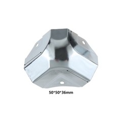 4X Polished Corner Protector for Luggage Trunks Flight Cases Box Edge 50*50*36mm