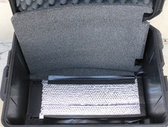SKB iSeries Black Waterproof Hard Shell Case 23 x 17 x 14 Rollers, Laptops, Used