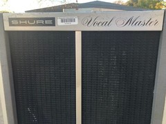 Lot of 2 Shure Vocal Master Speakers VA300-5 Pro Audio or Home Audio