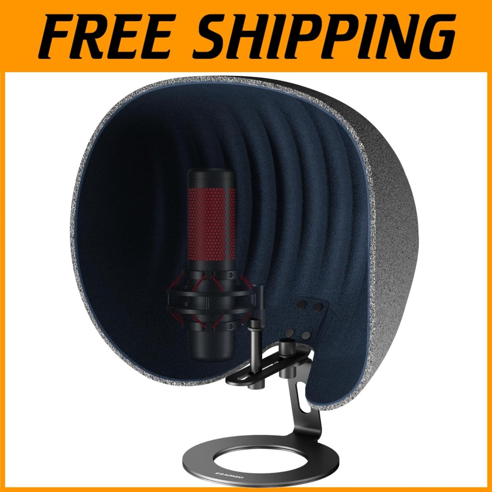 2024 Microphone Isolation Shield – Professional Studio Gear