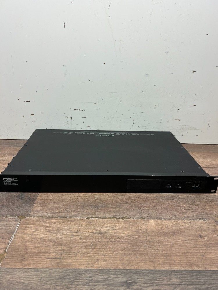QSC Q-SYS CORE 110f Digital Audio Signal Processor