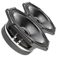 Pair Faital Pro 8PR155 8ohm 8″ High Output Midrange Midbass Replacement speaker