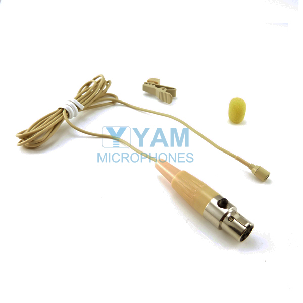 Lapel Mic YAM Skin Omni-directional Lavalier Mic FOR Lectrosonics Wireless Mics