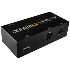Upgraded USB Host MIDI Interface, 1-in and 1-out, High Speed USB to MIDI Conv…