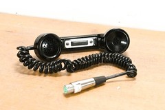 RTS HS-6A Telephone-Style Intercom Handset (Black) CG011SK