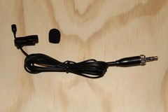 Black Lavalier Lapel Microphone for Sennheiser Wireless Transmitters *NEW*