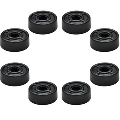 Seismic Audio 8 Pack Rubber Feet for Speaker Cabinets Amps Subwoofers RubberFeet