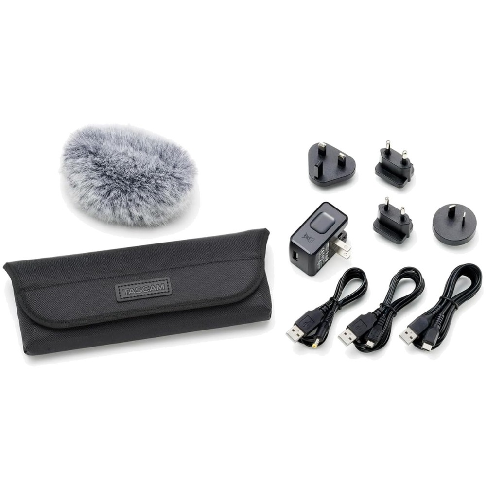 AK-DR11GMKIII Mic Windscreen & Power Supply Bundle