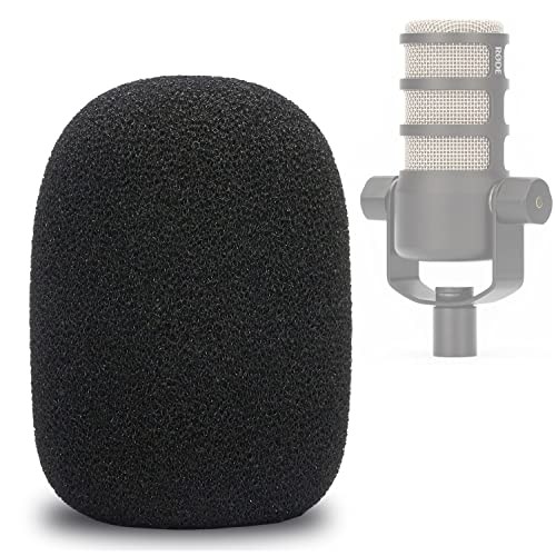 PodMic Pop Filter Foam Cover – Mic Windscreen Wind Cover Customized for 1 pcs