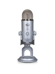 Blue Yeti Professional Multi-Pattern USB Condenser Microphone – Light Silver …