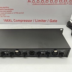 New DBX 166XL Compressor Limiter/Gate Effects DSP Processor Free Shipping