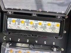 POWER DISTRO 63A-RED5 -16A x18 SOCA19 x3 RCBO, 32A-RED5 x1 #267 (ONE)THS