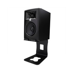 JBL 305P MkII Powered 5 In Two Way Studio Monitor Pair Bundle with Stands