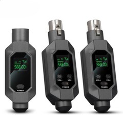 Dynamic Microphone UHF Wireless Microphone Converter XLR Transmitter & Receiver