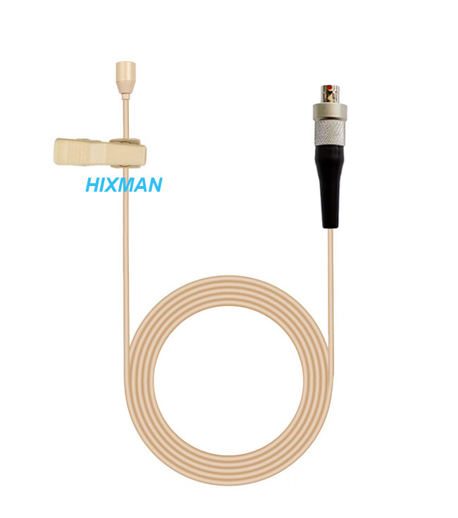HIXMAN LM2 Lavalier Laple Mic For Sennheiser Shure Wisycom Zaxcom Transmitter