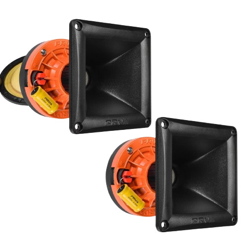 2x PRV Audio WG270Ph Compact Phenolic 2″ VC Compression Driver + Horn 300 Watts