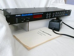 😎 FIRST YEAR ALESIS Quadraverb – 1989 – Excellent! w/Power Supply and Manual🔥