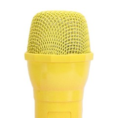 Microphone Gradient Color Lightweight Plastic Mic Prop For Speech AJWK