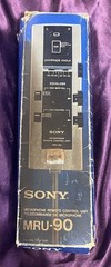 SONY MRU-90 EQUALIZER MICROPHONE CONTROL UNIT