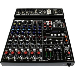 PEAVEY PV10AT Built-In Antares Live Pitch Correction USB FX Mixer