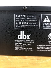 dbx 2031 Equalizer / Limiter with Type III Noise Reduction – Rackmount – #E