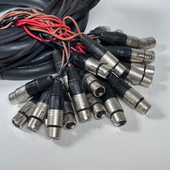Mogami Cable 19.5′ Snake Cable 24 Channel XLR Female to TRS 1/4″ Connectors