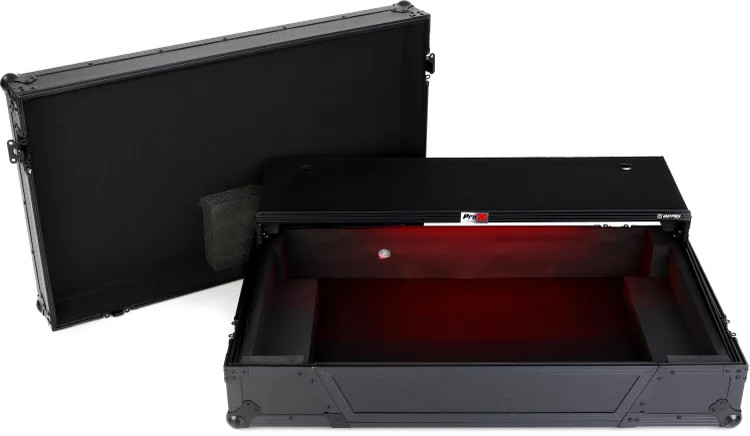 ProX Flight Case for AlphaTheta XDJ-AZ DJ System – Black with LEDs