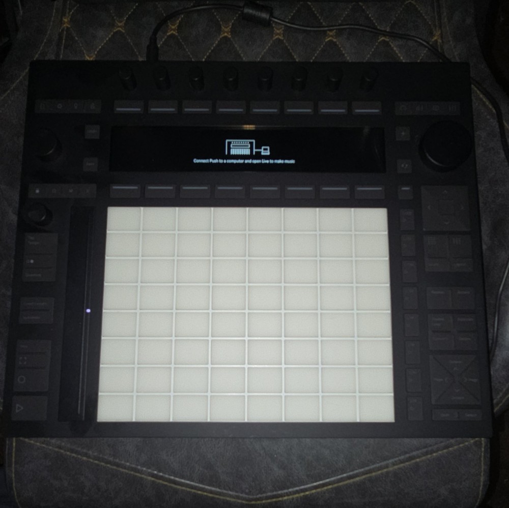 Ableton Push 3 Pad Controller w/ Display, Touch Strip, Rotary Encoders, MIDI I/O