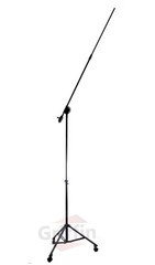 2-PACK Professional Microphone Boom Stand – Stage Holder Retractable Tripod Legs