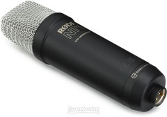 Rode NT1 5th Generation Condenser Microphone with SM6 Shockmount and Pop Filter