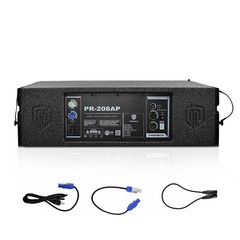 PRORECK Dual 8″ Powered PA System 5000W Outdoor Event Mega Party Concert Stage