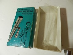 VINTAGE MICROPHONE- REALISTIC CRYSTAL MICROPHONE-MODEL 33-907- VINTAGE MUSIC