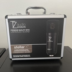 TZ Stellar X2 Large Diaphragm Studio Condenser Microphone Transparent Sound