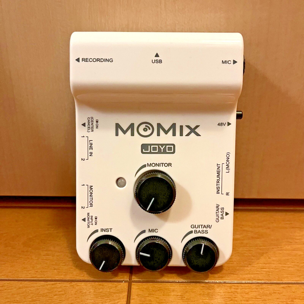 JOYO MOMIX USB Interface Stereo Audio Sound Mixer for IOS & USB-C Phone Powered