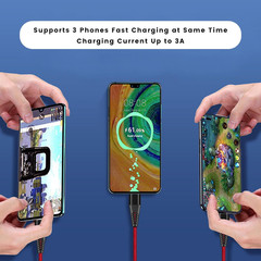 USB C Charging Cable for Rode Wireless Go 2 / Ii Microphone System, 3-In-1 Type-