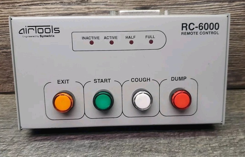 Airtools Symetrix RC-6000 Remote Control for 6100 Profanity Delay DUMP Button