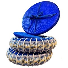 Tabla Set with Wooden Tabla Drums, Bayan, Dayan, Tabla Cushion and Hammer