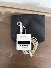 TASCAM DR-10L Portable Digital Recorder Battery-Powered w/ Lavalier Mic White