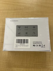PQRQP 3-in-1 Wireless Mini Mic | Noise Reduction Microphone New Sealed S1
