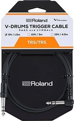 Roland PCS-5-TRA V-Drums Trigger Cable 1.5m L-Type to Straight Pad Cymbal