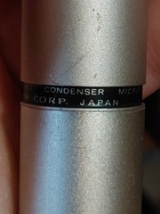 Sony ECM-22P electret condenser microphone Vintage Studio Live