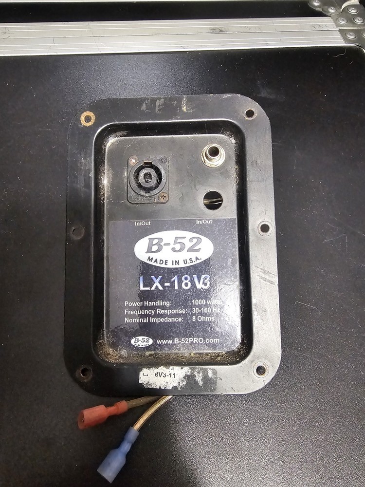 B-52 LX-18 V3JACK PLATE