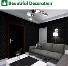 6-Pack 1.5″ Egg Crate Acoustic Foam Panels – Fire-Retardant Soundproofing
