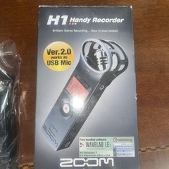 ZOOM H1 version 2.0 Portable Digital Audio Recorder Mic Hi Quality NIB