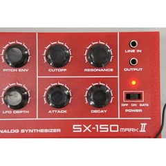 Gakken SX-150MARKII Adult Science Analog Synthesizer Red Musical Instrument Gear