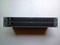 dbx 231 Dual Channel 31-Band Graphic Equalizer Rackmount Pro Audio EQ. Good Cond