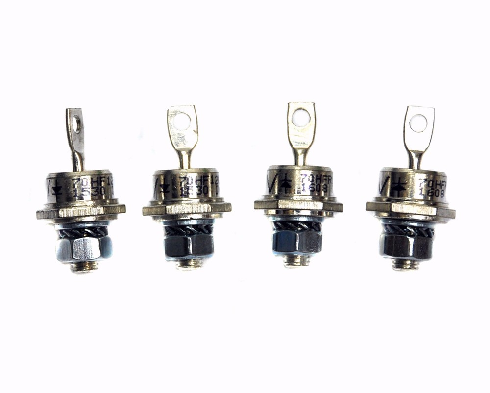 1set VISHAY Standard Recovery Diode 70A 1200V : 2pcs x 70HF120 / 2pcs x 70HFR120